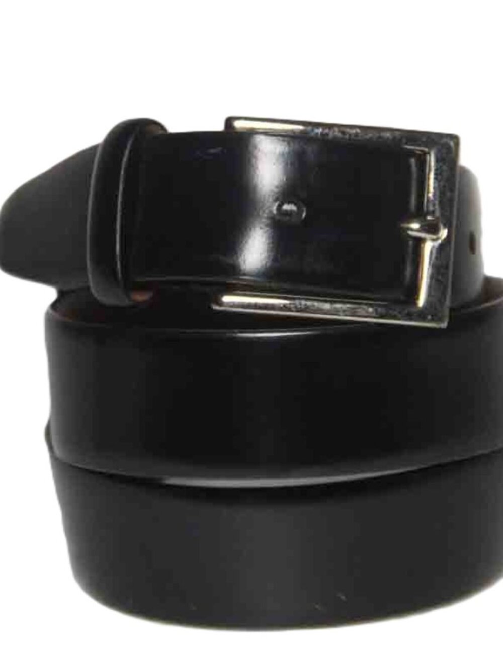 Brooks Brothers Black Italian Leather Dress Belt Men's Size 32 BEST FITS 30